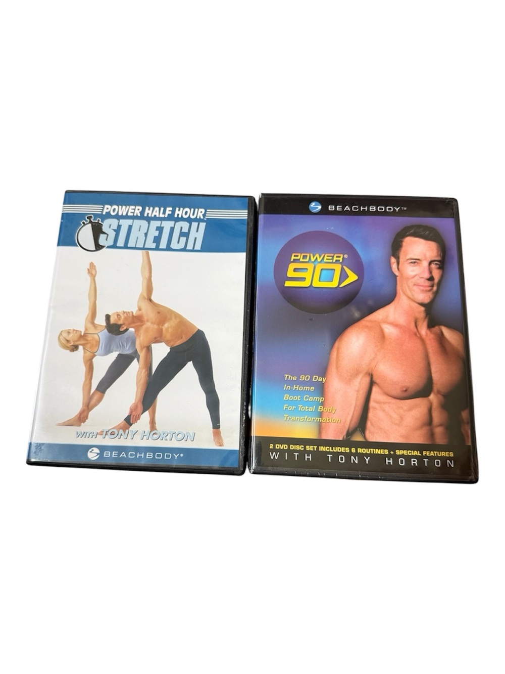 Beachbody Tony Horton Workout DVD Duo - Blue, Black, Purple